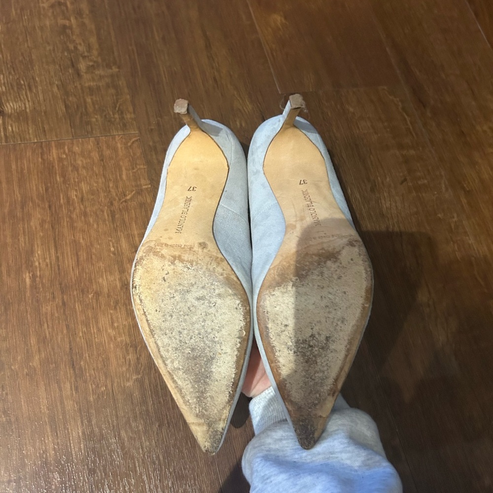 Manolo Blahnik 90 mm pumps - Picture 7 of 8